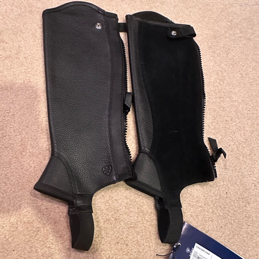 Ariat Black Women's Half Chaps